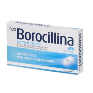 NeoBorocillina Senza Zucchero 16 pastiglie