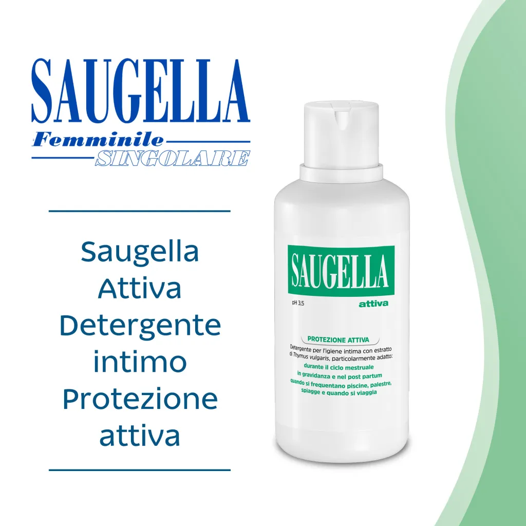Saugella Attiva Detergente 500 ml - immagine 2