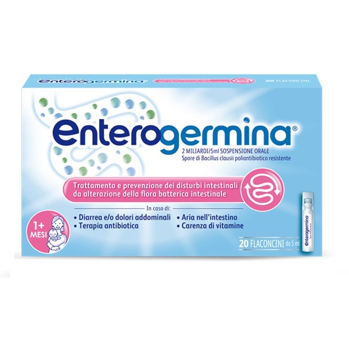 Enterogermina 20 flaconcini 2mld / 5ml