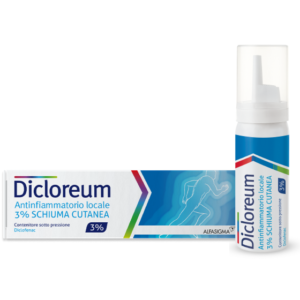 Dicloreum antinfiammatorio 3% schiuma 50g