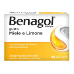 Benagol Gusto Miele Limone 24 pastiglie