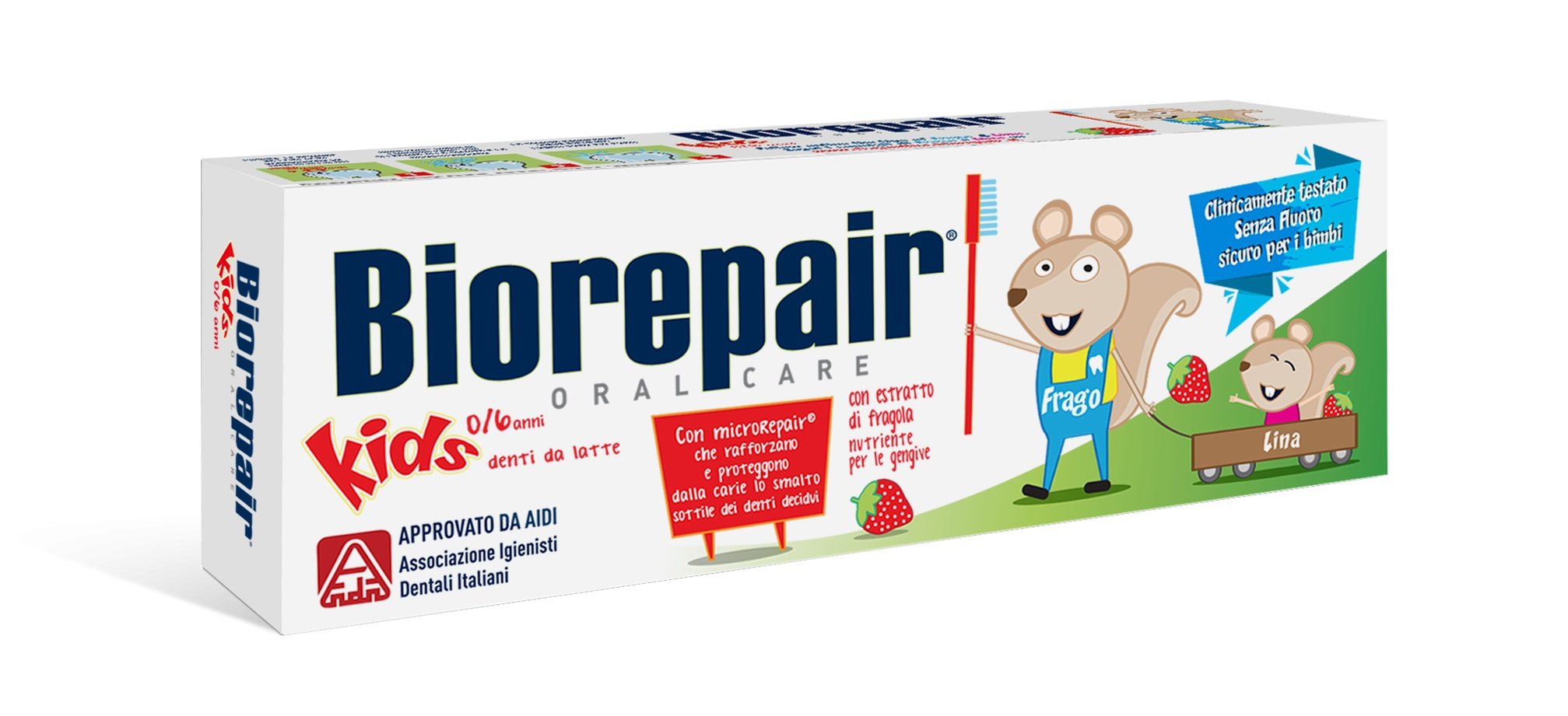 Biorepair Junior Topo Gigio Senza Fluoro 50ml - immagine 2