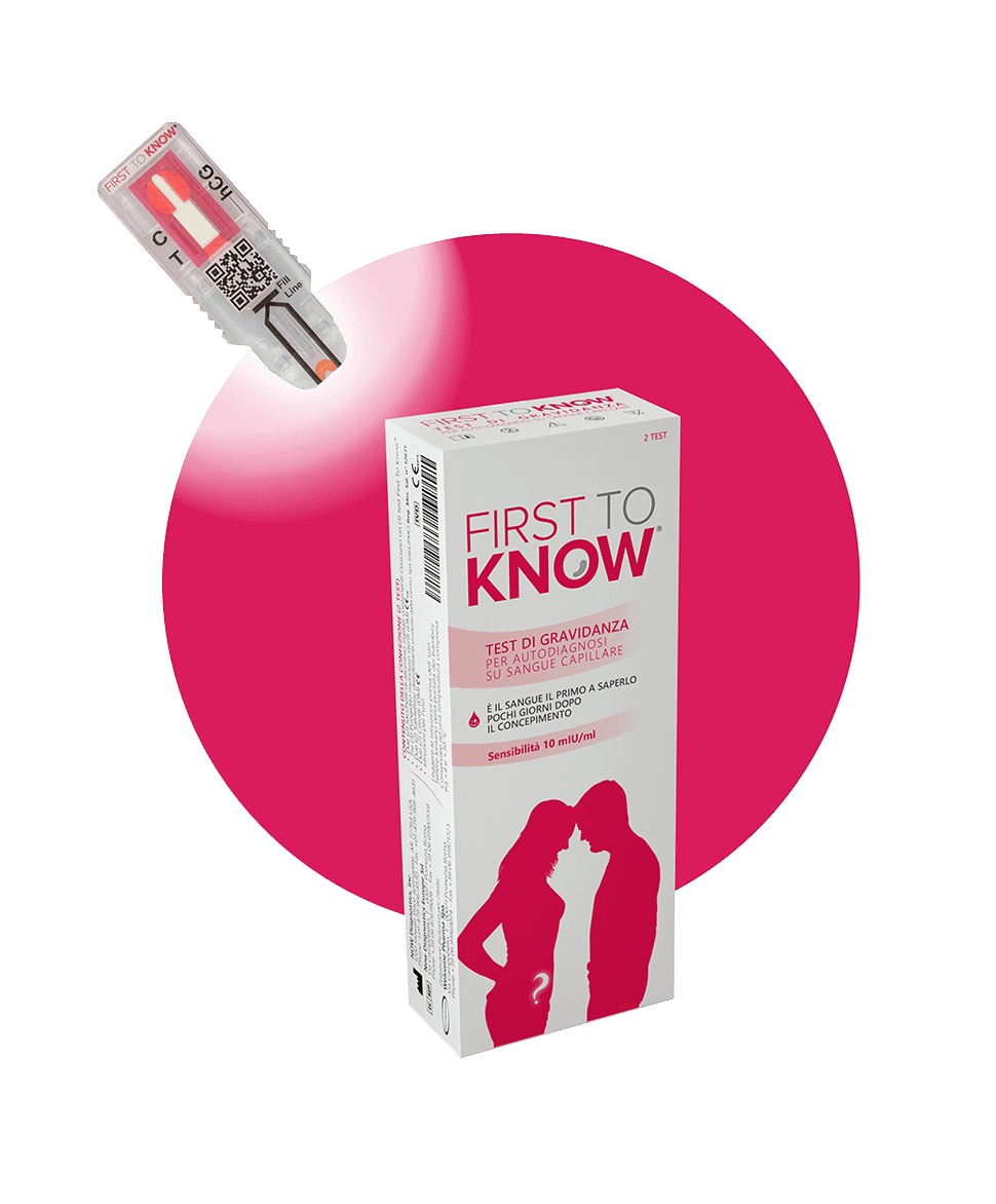 First To Know Test di Gravidanza Su Sangue Capillare 2 pz