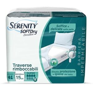 Serenity SoftDRY Sensitive Traverse Super 80x180 15pz
