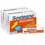 Briovitase Sostegno 14 Bustine + 14 Bustine Omaggio Gusto Arancia