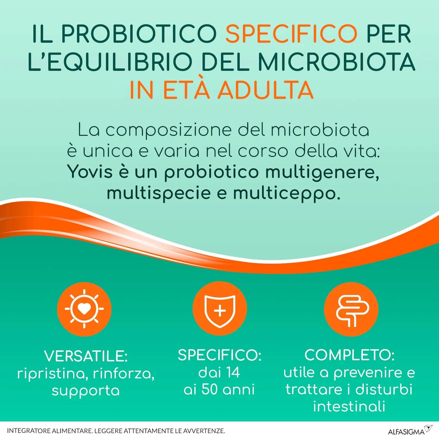 Yovis Stick 50 Miliardi di Fermenti Lattici Probiotici Vivi 10 Bustine Orosolubili - immagine 6