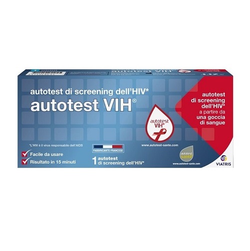 AutoTest VIH - Autotest Screaning HIV Risultato in 15 Minuti