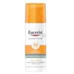Eucerin Oil Control Sun Gel-Creme Pelle Acneica Dry Touch SPF 50+ 50 ml Viso