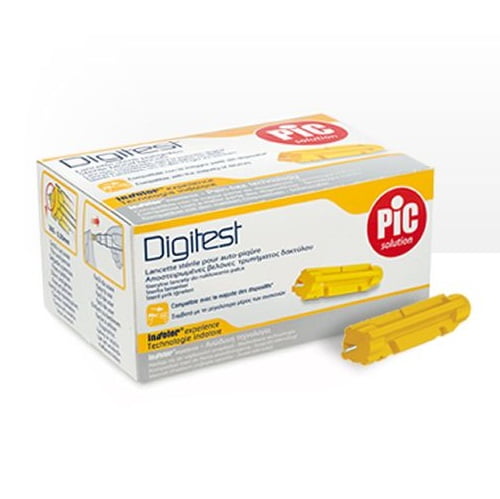 Pic Solution Pronto Digitest Lancette G30 + Tamponcini Per Misurazione Glicemia - immagine 2