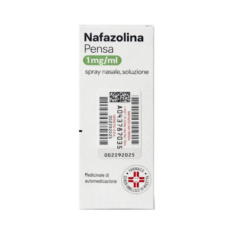 Nafazolina Pensa 100mg/100ml Decongestionante Spray Nasale 15ml - immagine 4