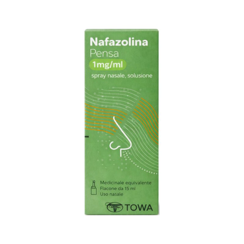 Nafazolina Pensa 100mg/100ml Decongestionante Spray Nasale 15ml