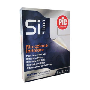 Pic Silicon Cerotto in TNT con Tecnologia Siliconica 5cm x 7cm 5pz