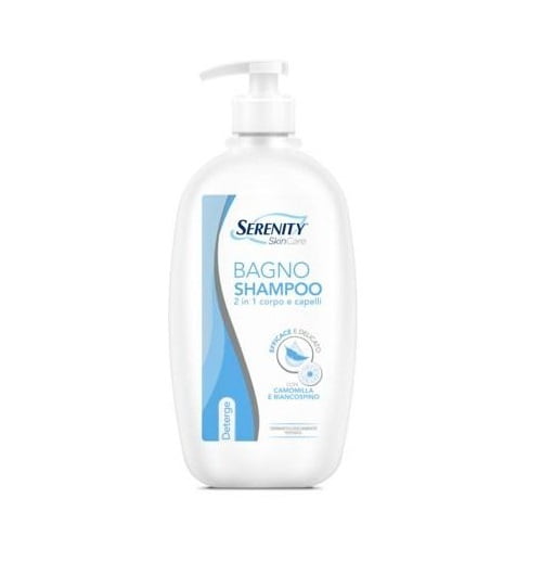 Serenity Skincare Bagno Shampoo 2 in 1 Corpo/Capelli 500ml