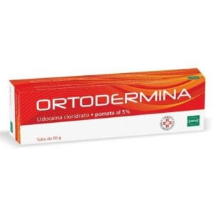 Ortodermina Crema al 5% Lidocaina Cloridato 50gr