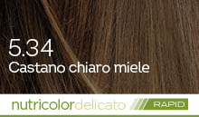 BioKap Nutricolor Delicato Rapid 5.34 Castano Chiaro Miele