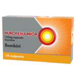 Nurofenjunior Bambini 125mg Ibuprofene 10 Supposte