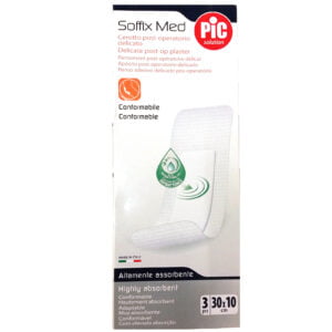 Pic Solution Cerotto Post Operatorio Soffix Med 30x10cm 3 pz