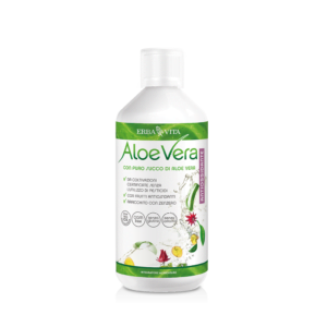 Erba Vita Aloe Vera Puro Succo Antiossidante 500 ml