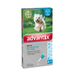 Advantix Spot-on Cani oltre 4 kg fino a 10 kg 4 pipette