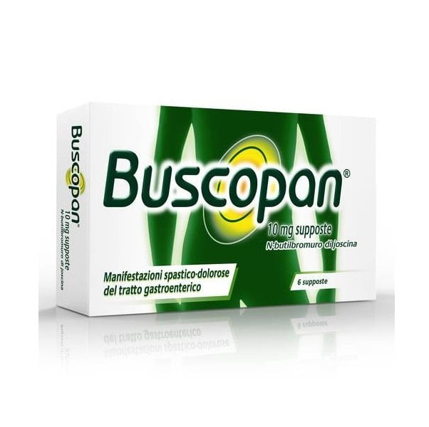 Buscopan 6 supposte 10 mg