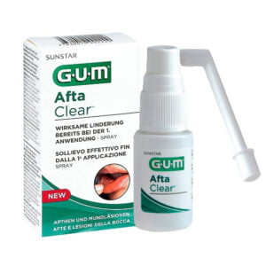 Gum Afta Clear Spray Afte e Lesioni Bocca 15ml
