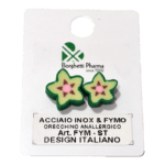 Borghetti Pharma Orecchini Anallergici Modello FYM-ST