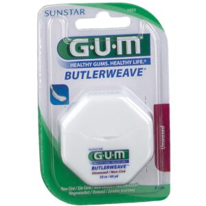 Gum ButlerWeave Filo Interdentale Non Cerato 55m