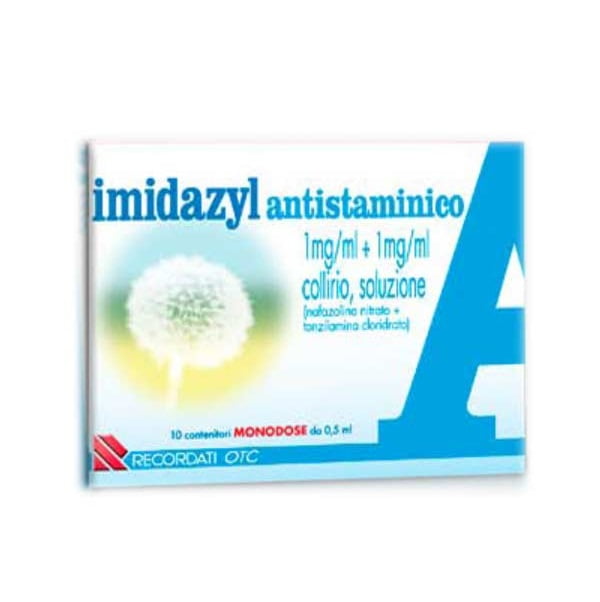 Imidazyl Antistaminico Collirio 10 flaconi da 0,5 ml