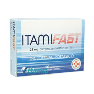 Itamifast 10 compresse 25 mg