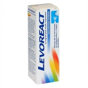 Levoreact Spray Nasale 10 ml 0,5 mg