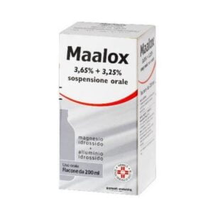 Maalox Sciroppo 200 ml 3,65 + 3,25%