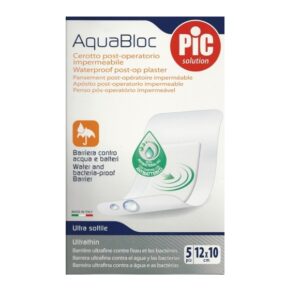 Pic Solution Cerotto Post Operatorio Impermeabile AquaBloc 12x10cm 5 pz