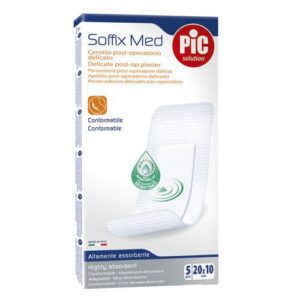 Pic Solution Cerotto Post Operatorio Soffix Med 20x10cm 5 pz