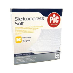 Pic Solution Stericompress Soft 10x10cm 100 pz