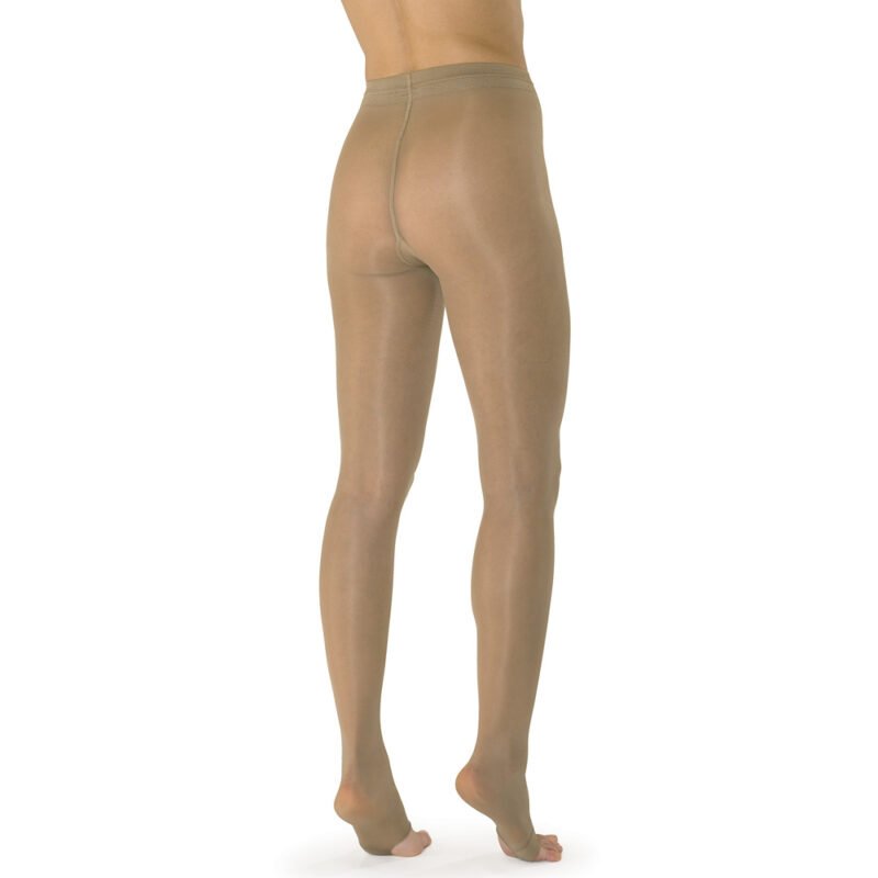 Solidea Venere Calze Collant 70 Denari 12/15 mmHg Open Toe Preventiva Tg 2-M Nero