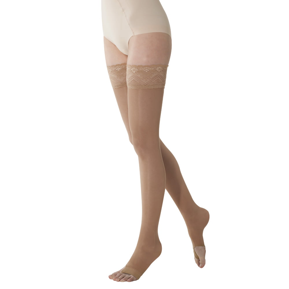 Solidea Marilyn Calze Collant 70 Denari 12/15 mmHg Open Toe Preventiva Tg 2-M Camel