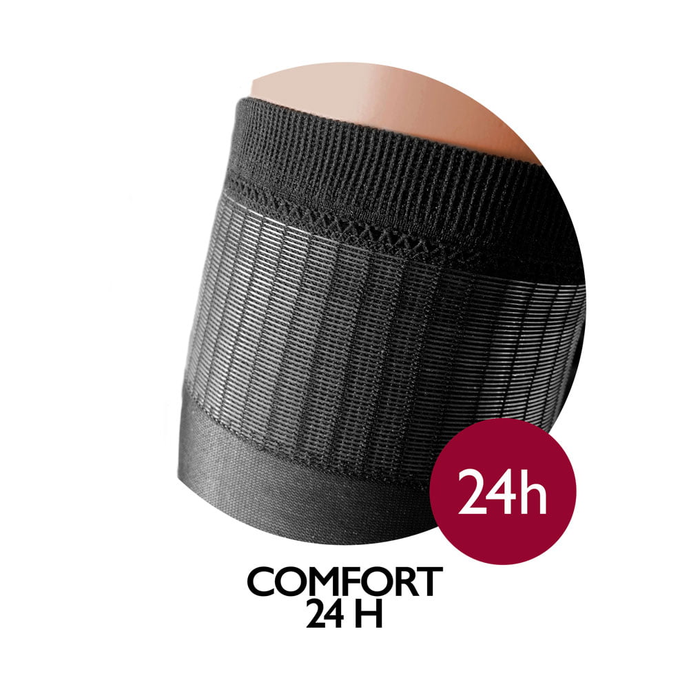 Solidea Miss Relax Gambaletto 140 Den 18/21 mmHg Sheer Terapeutica Tg 2-M Nero