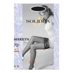 Solidea Modello Marilyn 70 Denari Autoreggenti Colore Nero Tg 4 L