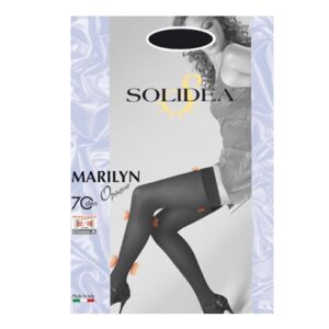 Solidea Modello Marilyn 70 Denari Opaque Autoreggenti Colore Nero Tg 3 ML