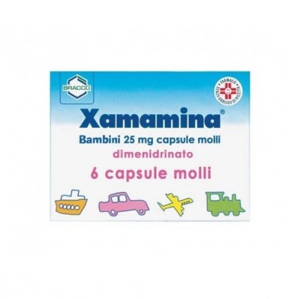 Xamamina Bambini 6 capsule 25 mg