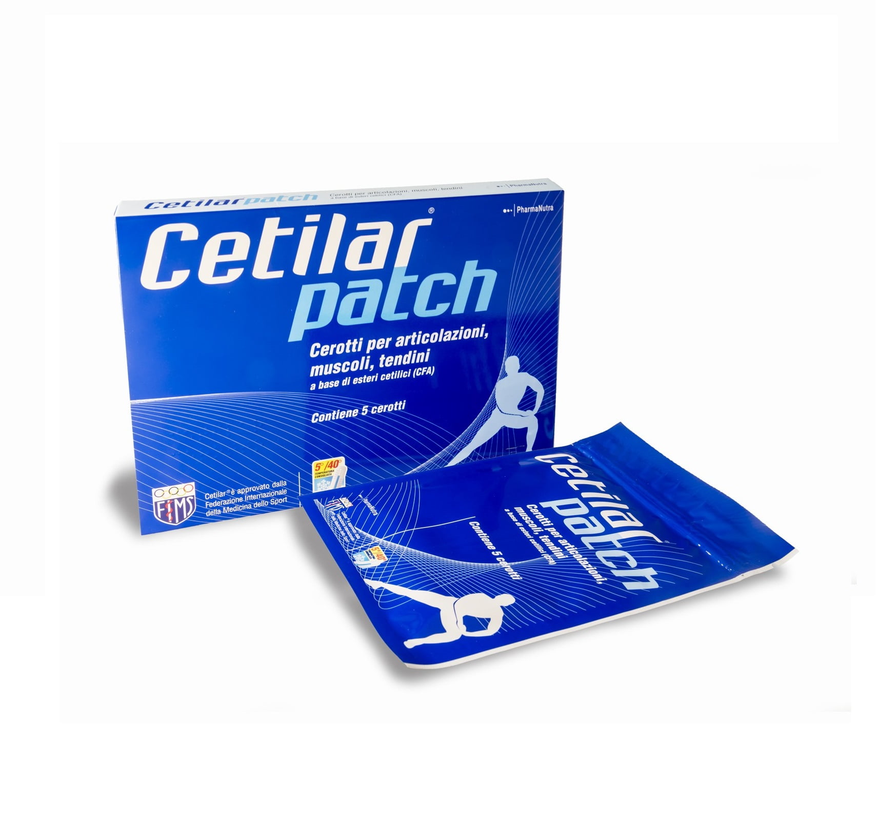 Cetilar Patch 5 Cerotti con Mentolo