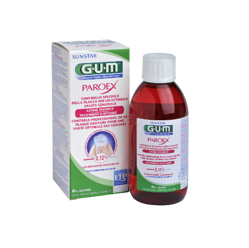 Gum Paroex Collutorio ad Azione Potenziata 0.12% 300ml