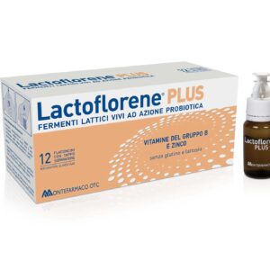 Montefarmaco Lactoflorene Plus Fermenti Lattici Vivi 12 Flaconcini