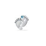 Medical Jewels Orecchini Anallergici 247 Piedini Con Zircone