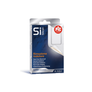 Pic Silicon Cerotto in TNT con Tecnologia Siliconica 10cm x 8cm 5pz