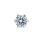 Medical Jewels Orecchini Anallergici 98 Zircone Cristallo 4mm