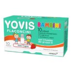 Yovis Bambini Fragola 10 Flaconcini da 10 Miliardi di Fermenti Lattici