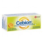 Cebion 1g Vitamina C Gusto Arancia Senza Zucchero 10 cpr effervescenti