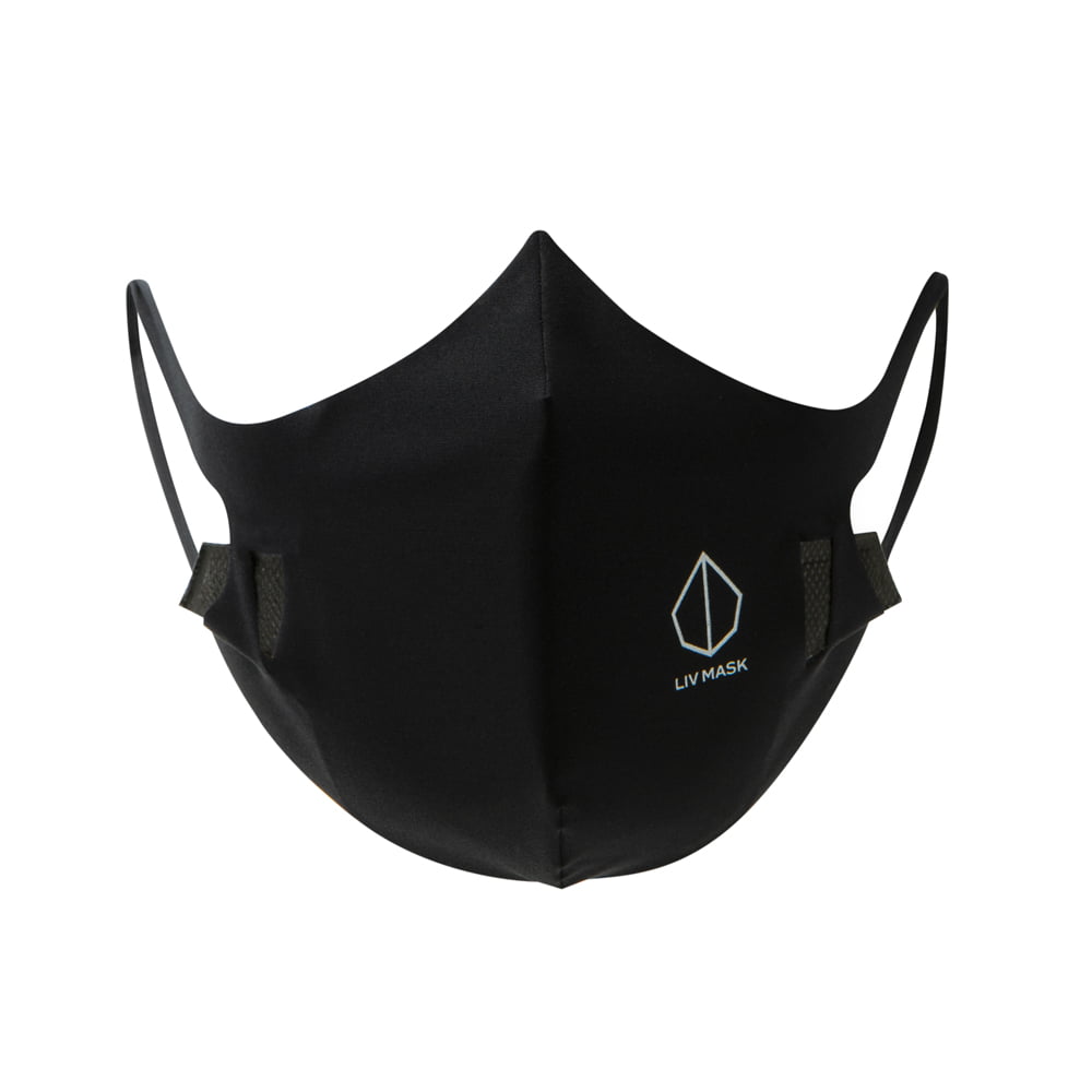 Liv Mask Mascherina di protezione 1 Cover + 1 Filtro Colore Noir