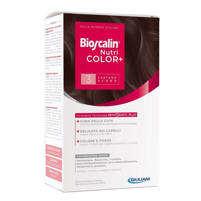 Bioscalin Nutri color+ 3 Castano Scuro